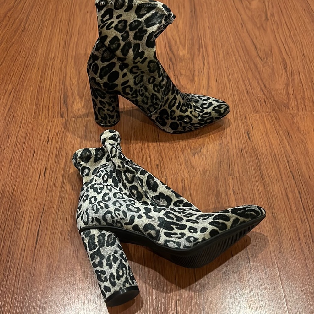 Leopard Sock Booties
